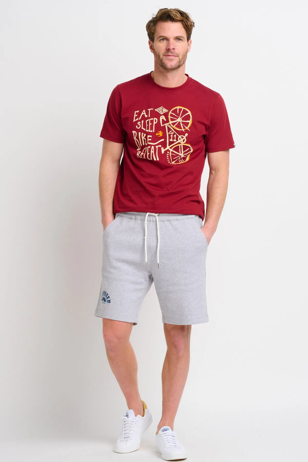 Brakeburn Jogger Shorts Grey Best Sale