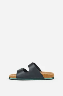 Brakeburn Kelly Pop Sandals Black New