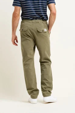 Brakeburn Khaki Fatigue Pants Green Hot