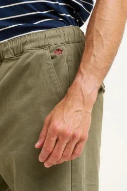 Brakeburn Khaki Fatigue Pants Green Hot