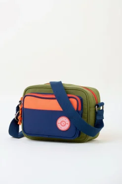 Brakeburn Khaki Medium Camera Cross Body Bag Green Discount