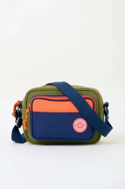 Brakeburn Khaki Medium Camera Cross Body Bag Green Discount