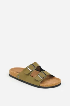 Brakeburn Khaki Sandals Green Discount