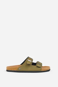Brakeburn Khaki Sandals Green Discount