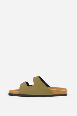 Brakeburn Khaki Sandals Green Discount