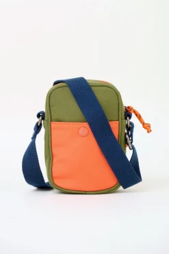 Brakeburn Khaki Small Pouch Cross Body Bag Green Hot