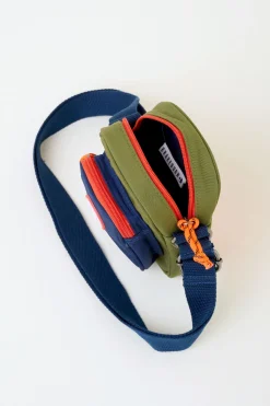 Brakeburn Khaki Small Pouch Cross Body Bag Green Hot