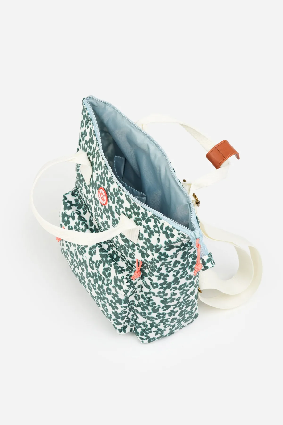 Brakeburn Leopard Floral Backpack Khaki Discount