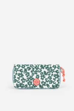 Brakeburn Leopard Floral Purse Green Sale