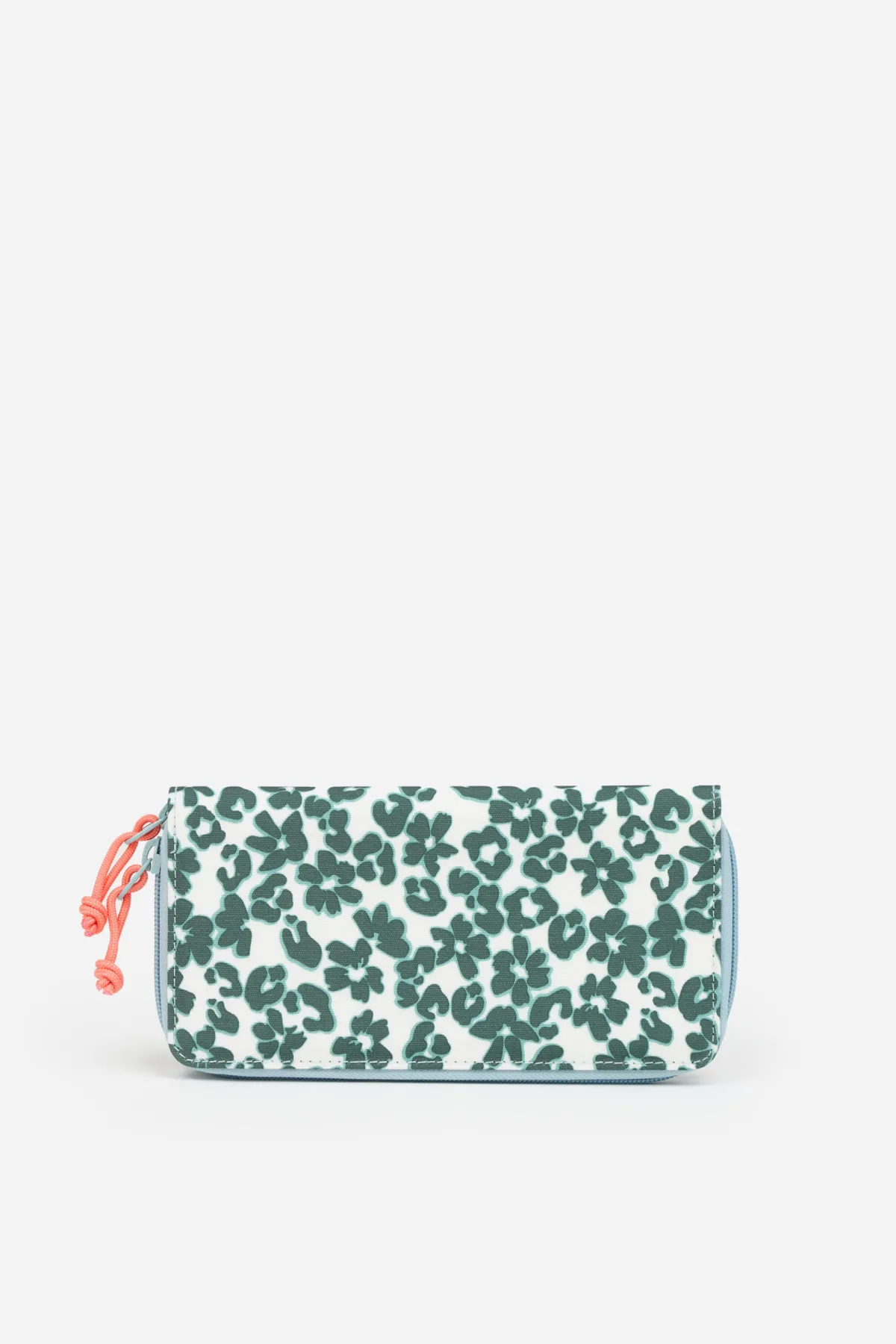 Brakeburn Leopard Floral Purse Green Online