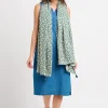 Brakeburn Leopard Floral Scarf Green Online