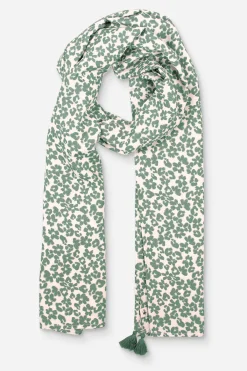 Brakeburn Leopard Floral Scarf Green Online
