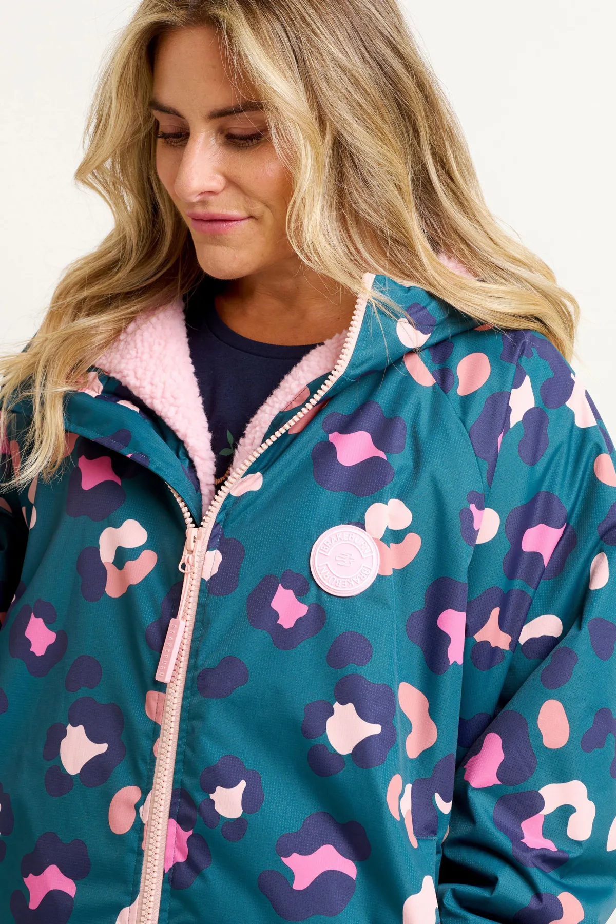 Brakeburn Leopard Spot Chinook Changing Robe Blue Store