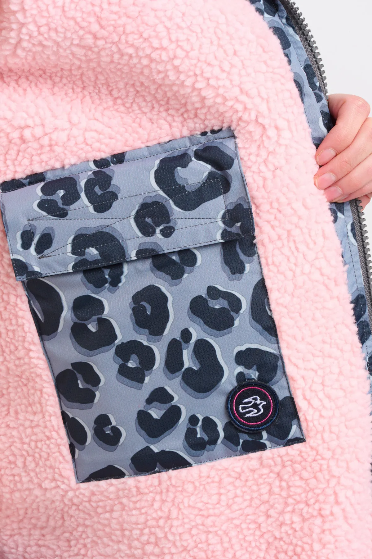 Brakeburn Leopard Spot Chinook Changing Robe Grey Sale