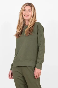 Brakeburn Libby Sweatshirt Green Hot
