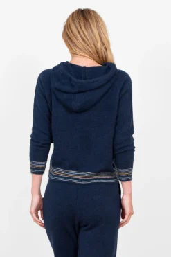 Brakeburn Lounge Knitted Hoodie Multicoloured Store