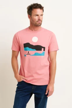 Brakeburn Lulworth Tee Multicoloured Cheap
