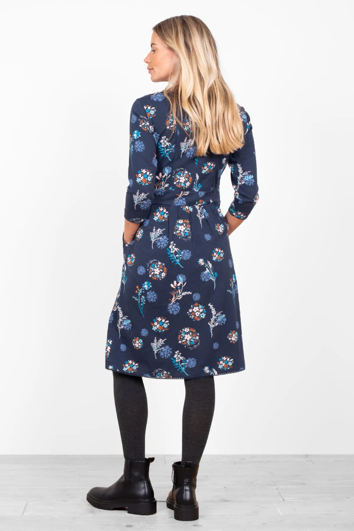 Brakeburn Meadow Trail Tea Dress Multicoloured Sale