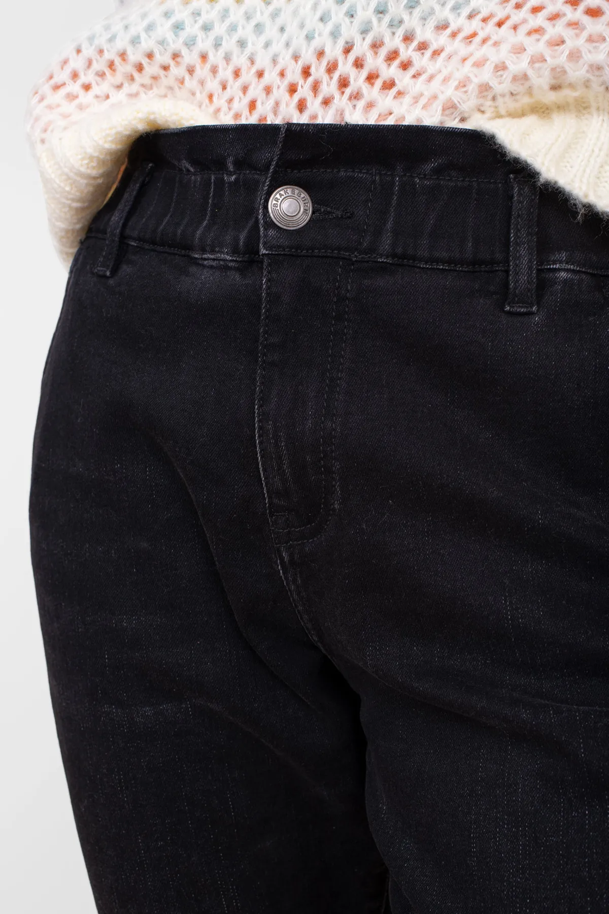 Brakeburn Mom Fit Jeans Black Hot
