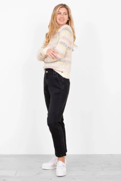 Brakeburn Mom Fit Jeans Black Flash Sale