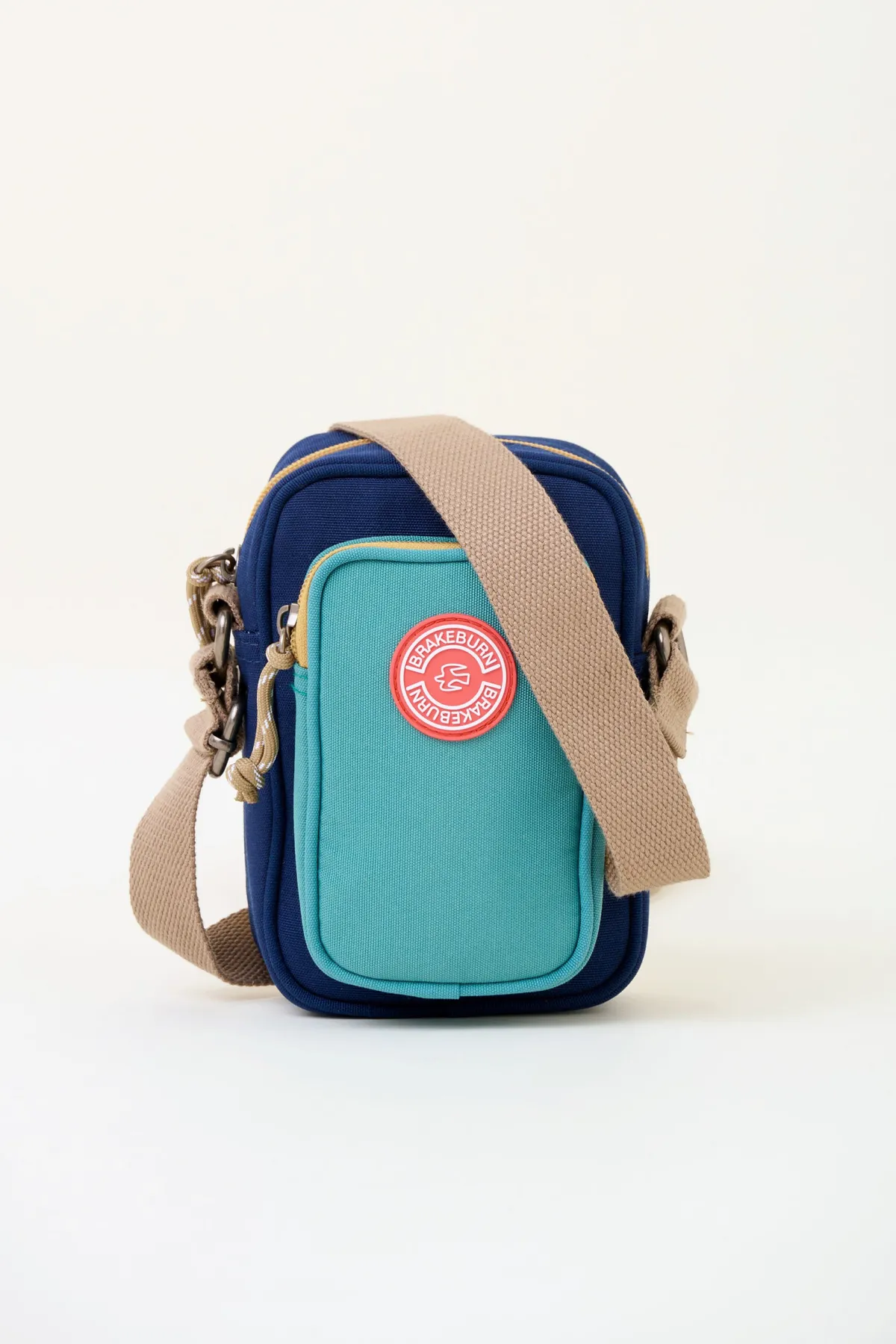 Brakeburn Navy Small Pouch Cross Body Bag Blue Clearance