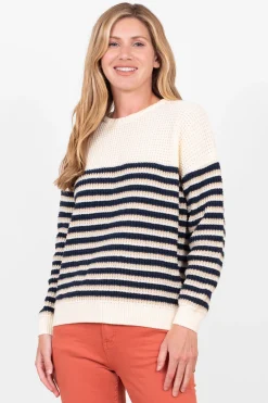 Brakeburn Nortica Knitted Jumper Cream Cheap