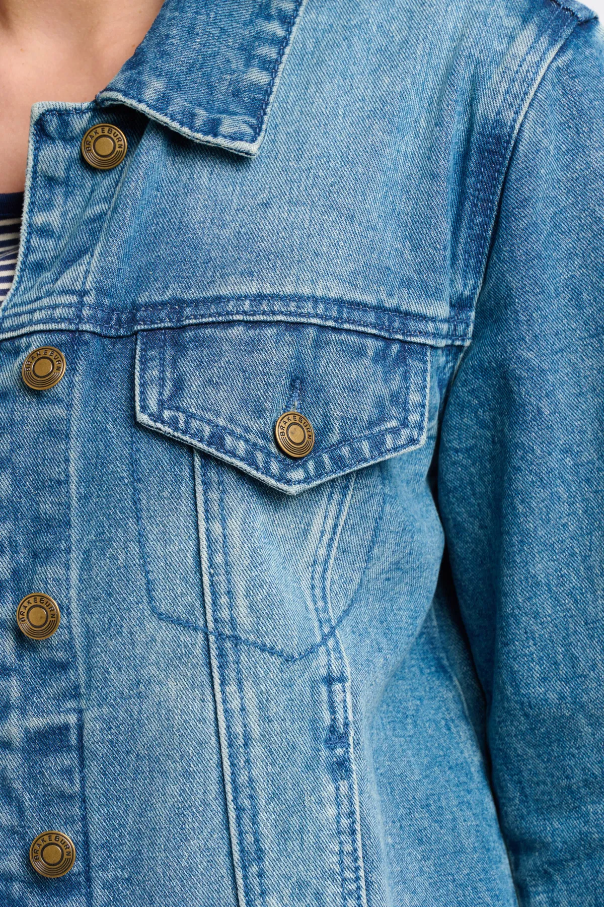 Brakeburn Not Everyday Denim Jacket Blue Flash Sale