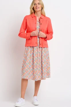 Brakeburn Orange Chore Coat Coral Store