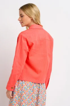 Brakeburn Orange Chore Coat Coral Store
