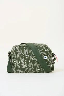 Brakeburn Orchard Leaf Medium Camera Cross Body Bag Green Store
