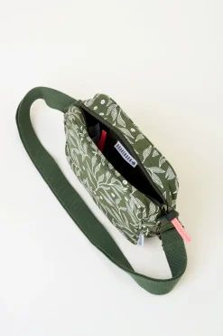Brakeburn Orchard Leaf Medium Camera Cross Body Bag Green Store