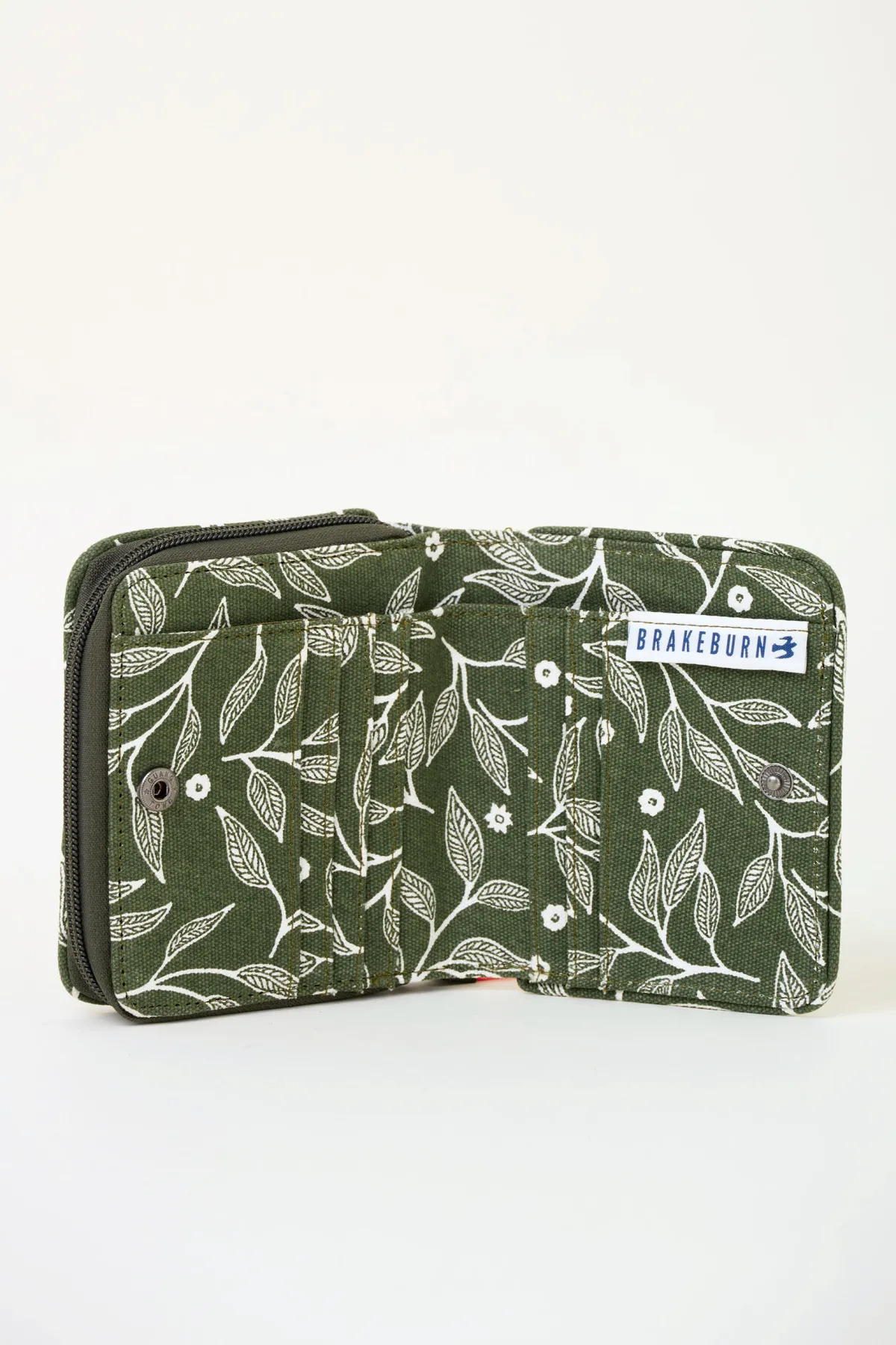 Brakeburn Orchard Leaf Purse Green Online
