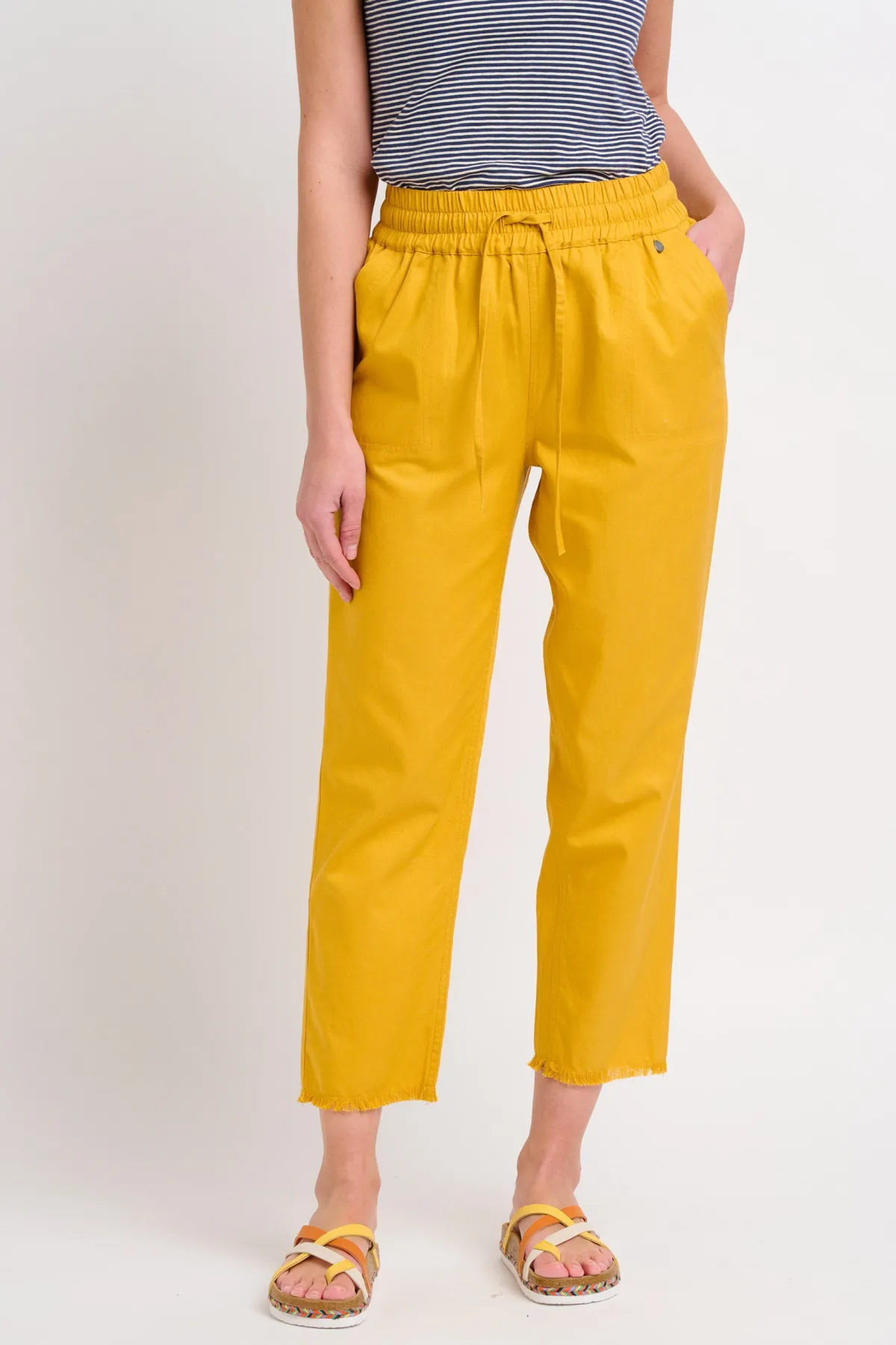 Brakeburn Pari Woven Joggers Yellow Store