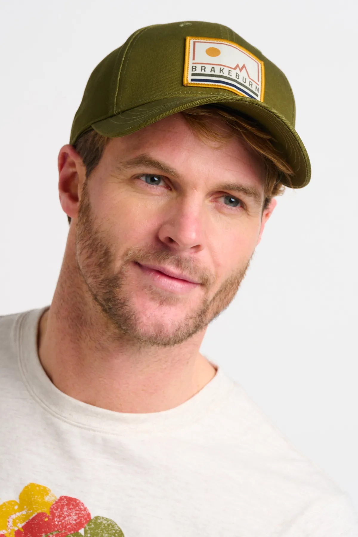 Brakeburn Patch Cap Khaki Cheap
