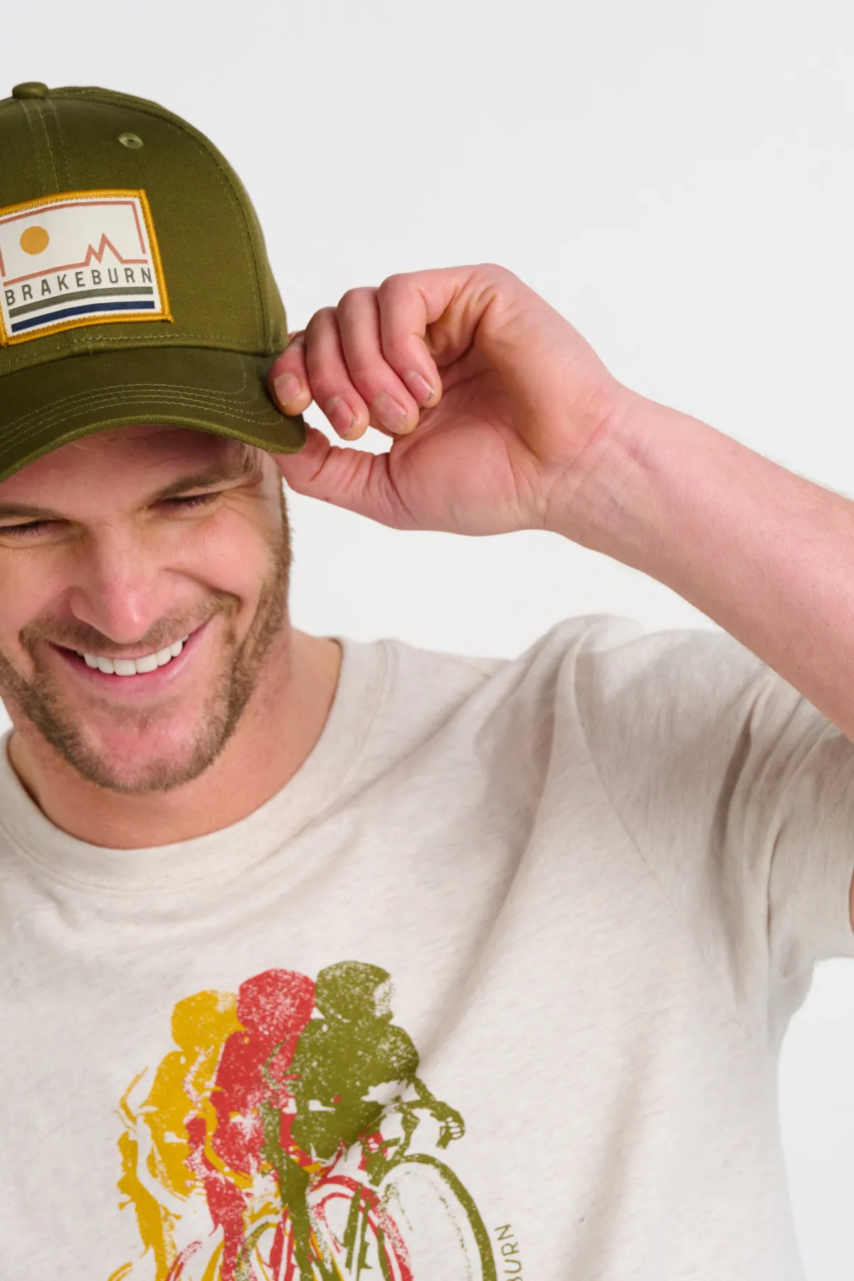 Brakeburn Patch Cap Khaki Cheap