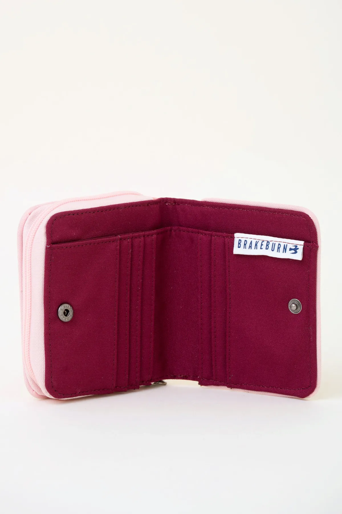 Brakeburn Pink Canvas Purse Burgundy Shop