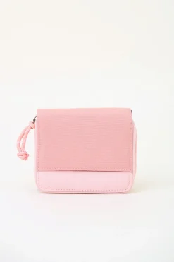 Brakeburn Pink Canvas Purse Burgundy Best