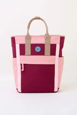 Brakeburn Pink Handbag Backpack Burgundy Fashion