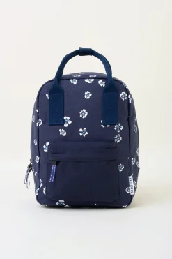 Brakeburn Polka Flora Classic Backpack Navy Best
