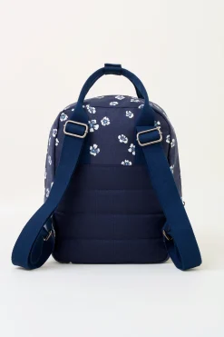 Brakeburn Polka Flora Classic Backpack Navy Best