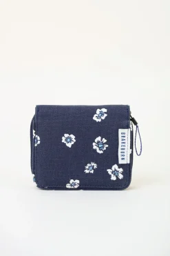Brakeburn Polka Flora Purse Navy Shop