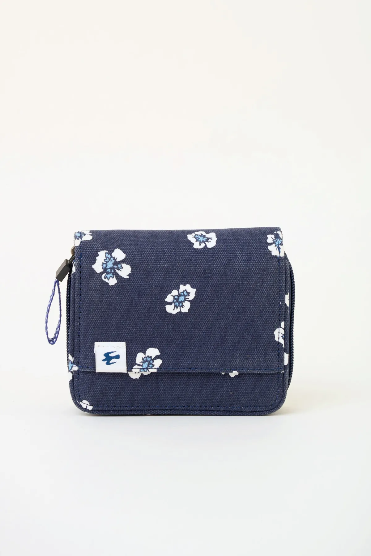 Brakeburn Polka Flora Purse Navy Shop