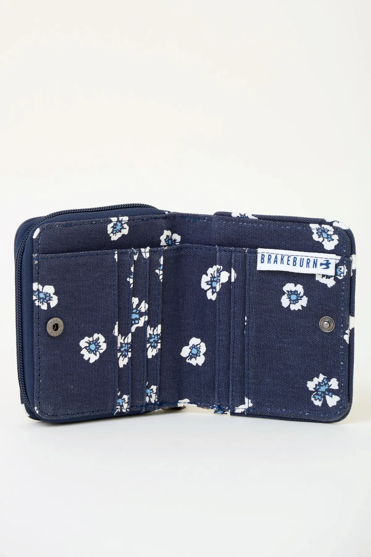 Brakeburn Polka Flora Purse Navy Sale