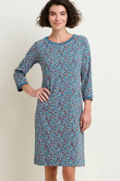 Brakeburn Pressed Flowers Dress Blue Store