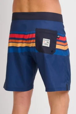Brakeburn Retro Stripe Boardshorts Multicoloured Store