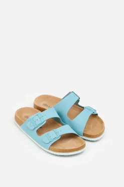 Brakeburn Sea Foam Pop Sandals Blue Fashion