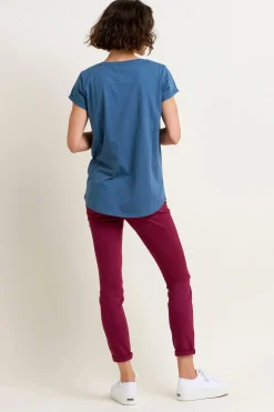 Brakeburn Seascape Tee Multicoloured Outlet