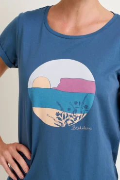 Brakeburn Seascape Tee Multicoloured Outlet