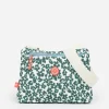 Brakeburn Small Cross Body Leopard Floral Bag Green New