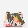 Brakeburn Small Cross Body Tropical Palm Bag Khaki New